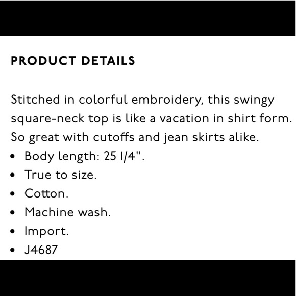 Madewell Embroidered Sandblossom Top - Picture 3 of 6